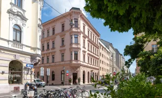 BEL-ETAGE in der Josefstadt: klassische 5 - Zimmer Altbauwohnung mit traumhaften Blick