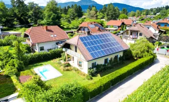 Geräumiges Einfamilienhaus mit Pool und Garten in der begehrten Klagenfurter Stadtrandlage