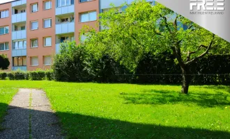 HERRLICH GRÜN & RUHIG | Charmante 3-Zimmer-Wohnung mit Loggia in ruhiger Sackgasse