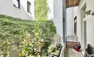 Ruhelage nahe Währinger Straße! Liebevoll sanierte 2-Zimmer-Altbau-Wohnung mit westseitigem Balkon