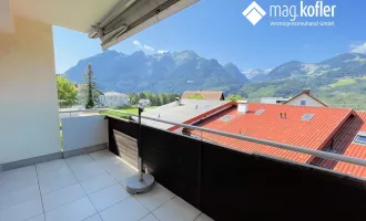 Bludenz: Gemütliche 1,5-Zimmerwohnung mit Bergpanorama-Blick