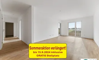 den Sommer genießen ==== AKTION GRATIS PARKPLATZ VERLÄNGERT bis 15.9.2024  === traumhafte 3-Zimmer-Eigentumswohnung mit umlaufender Terrasse