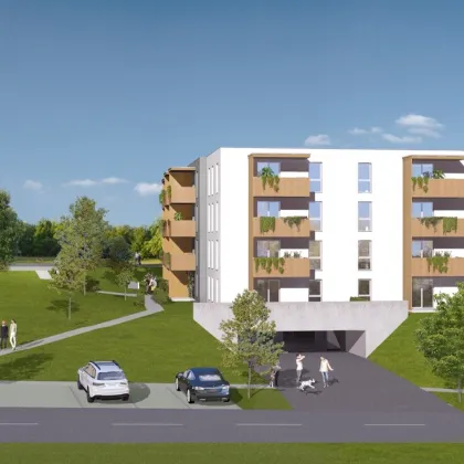 Erstbezug 2026: Moderne 3-Zimmer-Wohnung mit Balkon, Lift und Tiefgaragenabstellplatz - Barrierefrei! - Bild 2