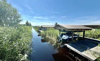 Pfahlbau in Weiden am See - Strandbadsiedlung