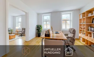 Traumhaft zentral gelegenes Büro/Praxis/Ordination | Modernisierter Altbau | 2 Zimmer | Nähe Café Hummel