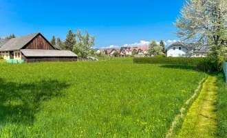 Ebenes und sonniges Baugrundstück in Klagenfurt