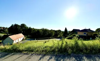 BAUTRÄGER AUFGEPASST: Sonniges Grundstück mit hoher Baudichte mit Fernblick - Laßnitzhöhe!