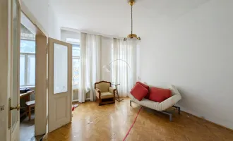 ++NEU++ Sanierungsbedürftige 2-Zimmer Altbau-Wohnung im Erdgeschoss, viel Umbau-Potential