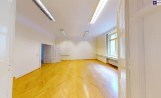 Traumbüro im Altbaudomizil in der Grazer Innenstadt gleich gegenüber des Bezirksgericht Graz-Ost: Tolles Büro mit ca. 123 m² in der Pestalozzistraße - gleich anfragen!