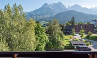 Wohnung mit Garage und Panoramablick in Zentrumsnähe von Saalfelden