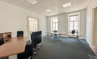 MIETFREI 3 MONATE - EXKLUSIVE LAGE -  BÜROFLÄCHE MIT 104 m²  -  LICHTDURCHFLUTET - ARBEITEN IN DER BELIEBTEN MARIAHILFER STRASSE - 3. STOCK OHNE LIFT