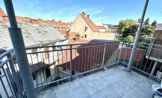 Ideal geschnittene Altbauwohnung mit Balkon in zentraler Lage – in der Grazbachgasse im 1. Grazer Bezirk