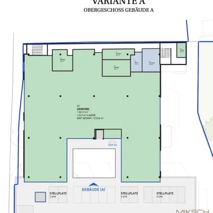 NEUE vielseitiges Gewerbeobjekt I ca. 267 bis 1.200 m² I 194 Parkplätze I beste Frequenzlage in St. Pölten - Bild 3