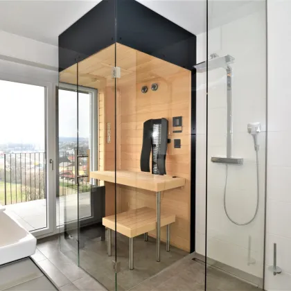 Top ausgestattetes Penthouse in Graz-Puntigam! Lassen Sie sich diese Traumwohnung nicht entgehen! 4 Zimmer, riesige Terrasse und Whirlpool! Gleich anfragen! - Bild 3