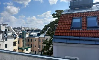 Dachgeschoss mit kleiner Terrasse im Zentrum von Ottakring!