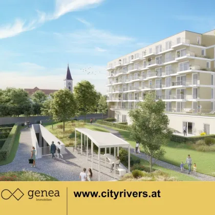 CITY RIVERS | Penthouse Flair mit großer Terrasse | Neubau - Bild 2