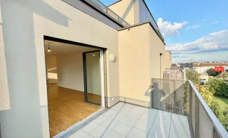 Attraktiver 4 Zimmer Terrassen-Erstbezug mit Tiefgaragenplatz & Wienblick