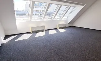 SHARED OFFICE! KLIMATISIERTES 50 m2 Coworking-Büro, 1 Zimmer, Gemeinschaftsküche, Tower-Server, 2 Toiletten, Siebenbrunnengasse