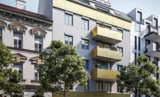 GARTENWOHNUNG - Provisionsfrei - Einbauküche geschenkt - 2 Zimmer - ca. 43m² NFL - Terrasse - begrüntes Flachdach - U-Bahn - Neubauprojekt - Fertigstellung Q4/2024