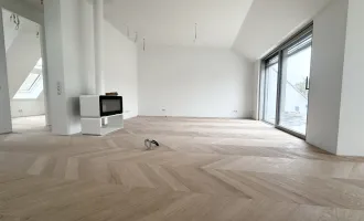 Exklusive Dachgeschosswohnung mit 360Grad Blick über Wien in 1130 !