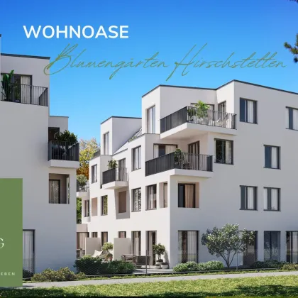 FLORALIVING - Ihr privates GARTEN-PARADIES Nähe Blumengärten Hirschstetten I Wunderschöne Familien-Wohnung mit 100 m² Garten I 4 Zimmer I Ziegelmassive Bauweise I Energieeffizientes Heizsystem I Erstbezug 2025 - Bild 2