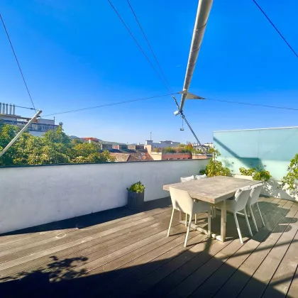 Luxus-Penthouse in der Besten Lage von Wien mit Dachterrasse & Panorama-Terrasse von ca. 110 m² | Beste Aussicht & direkt am Wasser ++ Panoramafenster ++ City View ++  - Bild 3