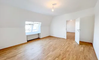 Erstbezug! Zwei-Zimmer Dachgeschoßwohnung am Spitz, Nähe U6 Floridsdorf und Donauinsel!