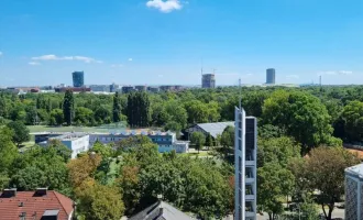 Traumhafter Weitblick - Wohnung mit Blick auf Prater und Innenstadt - Sanierungsbedarf