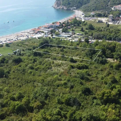 Zu verkaufen steht ein Bauträgergrundstück in Budva, Montenegro, 1.625m2 - Bild 3