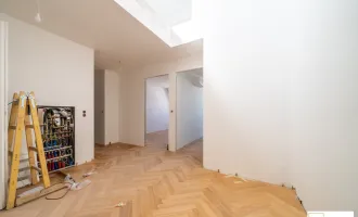 Beziehbar September 2024! Neue Maisonette-Dachgeschosswohnung im aufgestocktem Stilaltbau!