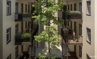 Sanierte Gartenwohnung im Gründerzeithaus I Terrasse A\\