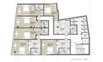 Investment in attraktive Büroflächen, befristet vermietet mit möglicher Umwidmung in Apartments