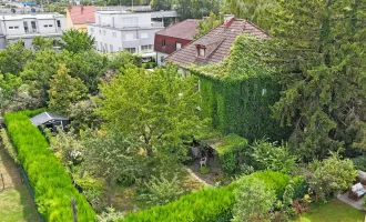 Massives Einfamilienhaus auf schönem, ebenem Grundstück beim Donaupark