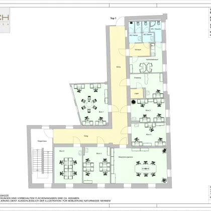 Büro | Innenstadtlage | Lift | 237m² | Tiefgarage - Bild 2