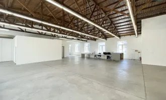 Atemberaubendes Loft mit bis zu 6m Raumhöhe sowie Terrasse in der Brotfabrik Wien!