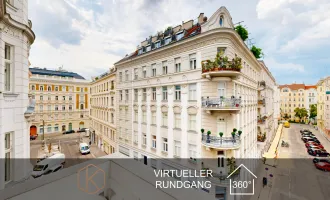 Außergewöhnliches Büro/Praxis/Ordination mit Lift | 3 Zimmer | gute Raumaufteilung | Balkon | Altbau-Charme in toller Lage