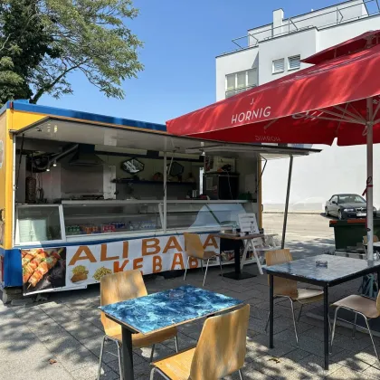 Verkaufsstand (Imbisswagen) nahe Bahnhofplatz im Utoya-Park - Bild 2