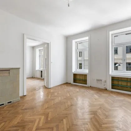 4-5 Zimmer Stilaltbau mit 10m² Balkon | An der neuen U5 | 10 Min in den 1 Bezirk & Mariahilferstr | 4 Min zur U4 Pilgramgasse | Sanierungsbedürftig - Bild 2