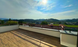 Lichtdurchflutete Maisonettewohnung mit traumhaftem Ausblick und eigenem Garten