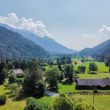 GEWERBEIMMOBILIE (EHEMALIGES CAFÉ/DISKOTHEK, WOHNUNGEN, ZIMMER, LAGERFLÄCHEN) MIT ENORM VIELSEITIGEN NUTZUNGSMÖGLICHKEITEN UND 3.300 m² BAULAND DIREKT AM ALPE ADRIA TRAIL! IDEAL ZUM WOHNEN, ARBEITEN ODER AUCH ALS ANLAGE! - Bild 2