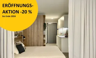 *OPENING DISCOUNT -20%* All-In-Living JONN-Y - möbliertes Apartment + Balkon -> Pauschalpreis + Gym, Sauna, Dachterrasse, Community Area & sämtlicher NK! 7 Min. zum Stephansplatz!