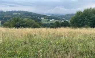 Traumhaftes Baugrundstück mit Berg- und Fernblick