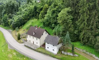 Köflach! Bauernhaus in ruhigen Waldrandlage