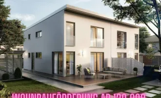 Neues Zuhause in Vorarlberg - Doppelhaushälfte mit Garten, Terrasse & Erstbezug! Min 120.000 Wohnbauförderung. (Haus B - Rechts)