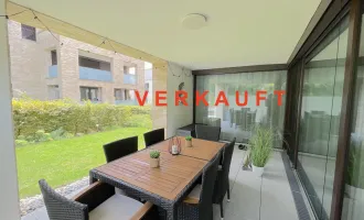 Bludenz zentrumsnah: 3-Zimmer Gartenwohnung ca. 85 m2, Garten ca. 61 m2 mit überdachter Terrasse / Loggia ca. 14,55 m2