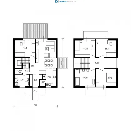 Massivhaus auf Baurechtsgrund in Dreistetten - Bild 2