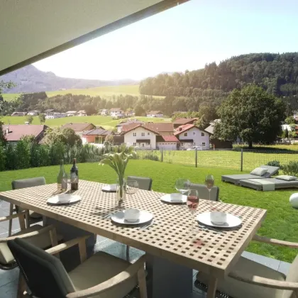 TRIO - Mondsee - 2 Zi. Gartenwohnung mit ca. 89 m² Garten - BAURECHTOBJEKT -  PROVISIONSFREI - Bild 2