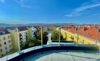 EIGENTUMSWOHNUNG - Exquisite Dachgeschoß-Wohnung mit  3-Zimmern & herrlichen TERRASSEN mit sensationellen Ausblick - ERSTBEZUG - 1120 Wien-MEIDLING!