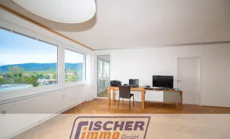 "Penthouse-feeling" - top sanierte 4-Zimmer-Wohnung im 5. Liftstock mit tollem Fernblick