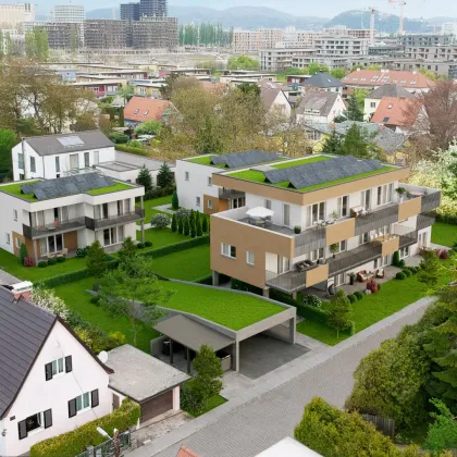 ++ JETZT ZUGREIFEN! PREISREDUKTION und SCHENKUNG DER KAUFNEBENKOSTEN++TOLLE GARTENWOHNUNG in ABSOLUTER RUHE- und GRÜNLAGE ++  WFL ca. 62,17  m² mit ca. 44,22  m² SONNENTERRASSE und 122 m² EIGENGARTEN ++ FINANZIERUNGSBERATUNG ++ - Bild 3